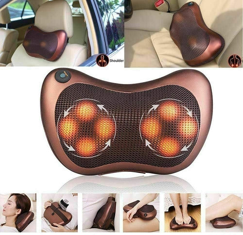 COJIN MASAJEADOR ELECTRICO CUELLO-LUMBAR.