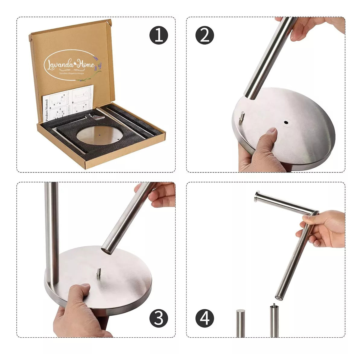 SOPORTE PAPEL HIGIENICO PREMIUM.