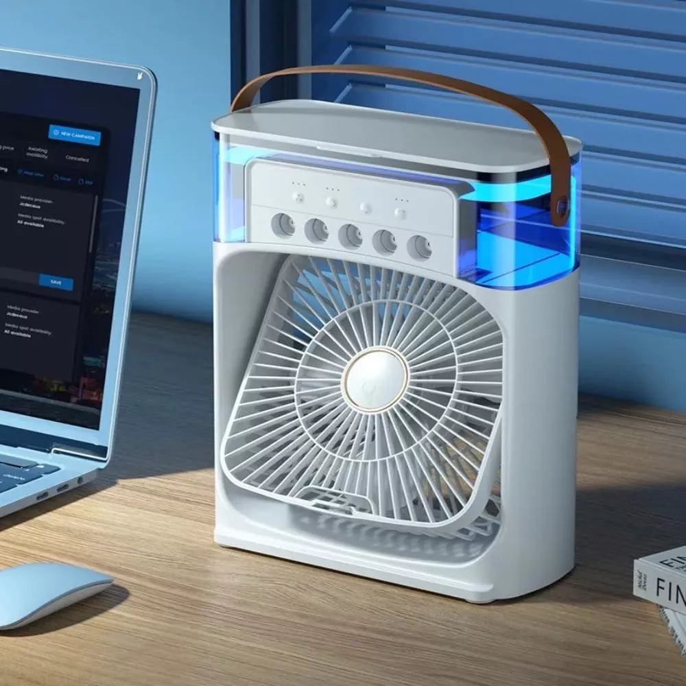 VENTILADOR HUMIDIFICADOR CUADRADO.