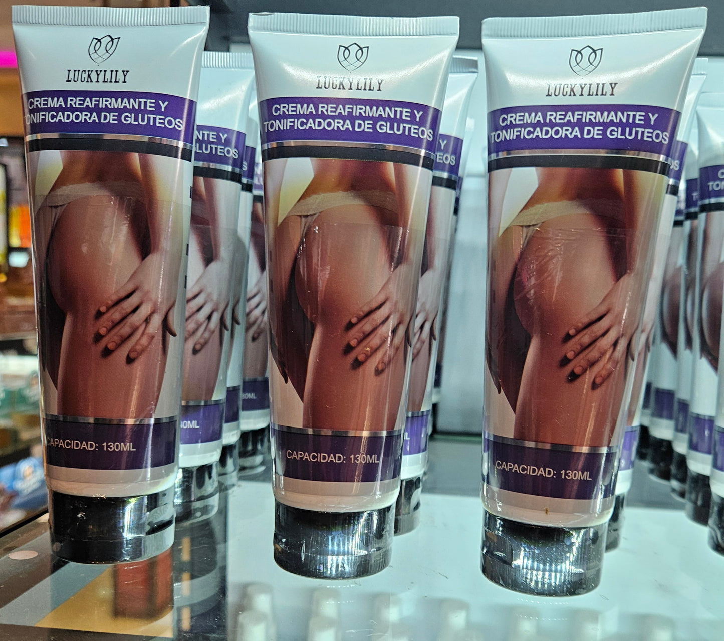 CREMA REAFIRMANTE TONIFICADORA DE GLUTEOS.