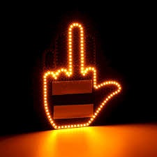 MANO LED EMERGENCIAS PARA AUTO.