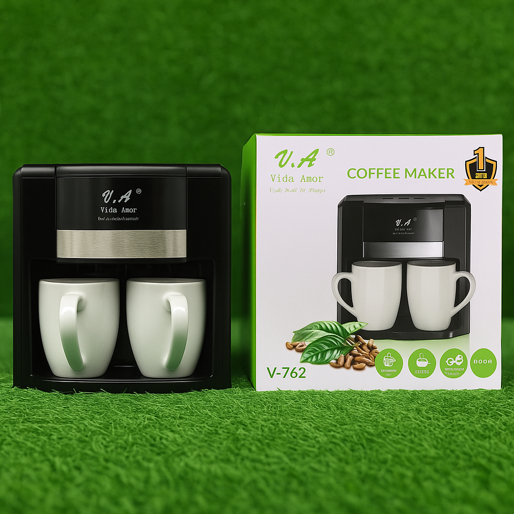 CAFETERA ELECTRICA DOBLE TAZA.