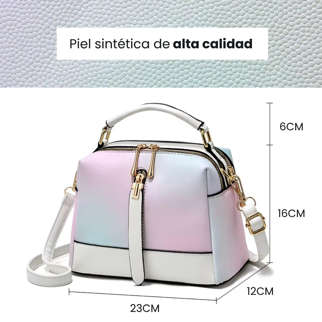 BOLSO PEQUEÑO MULTICOLOR MODERNO.