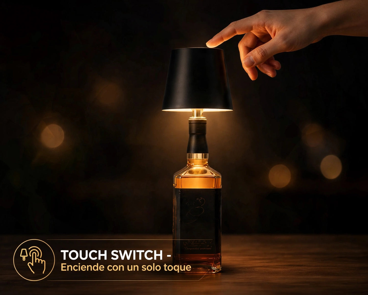 LAMPARA LED PARA BOTELLAS RECARGABLE - USB