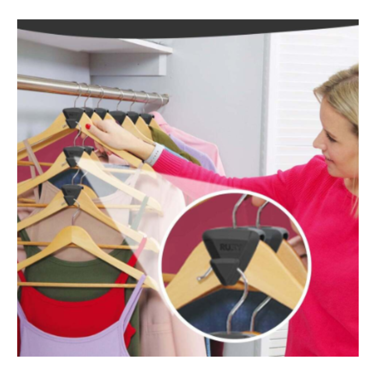 18 Triángulos Espacio para Guardarropa