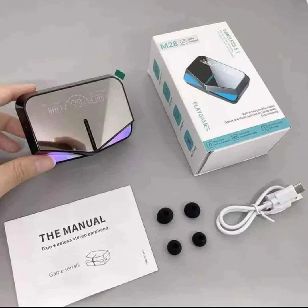 AUDIFONOS BLUETOOTH M28 TWS.