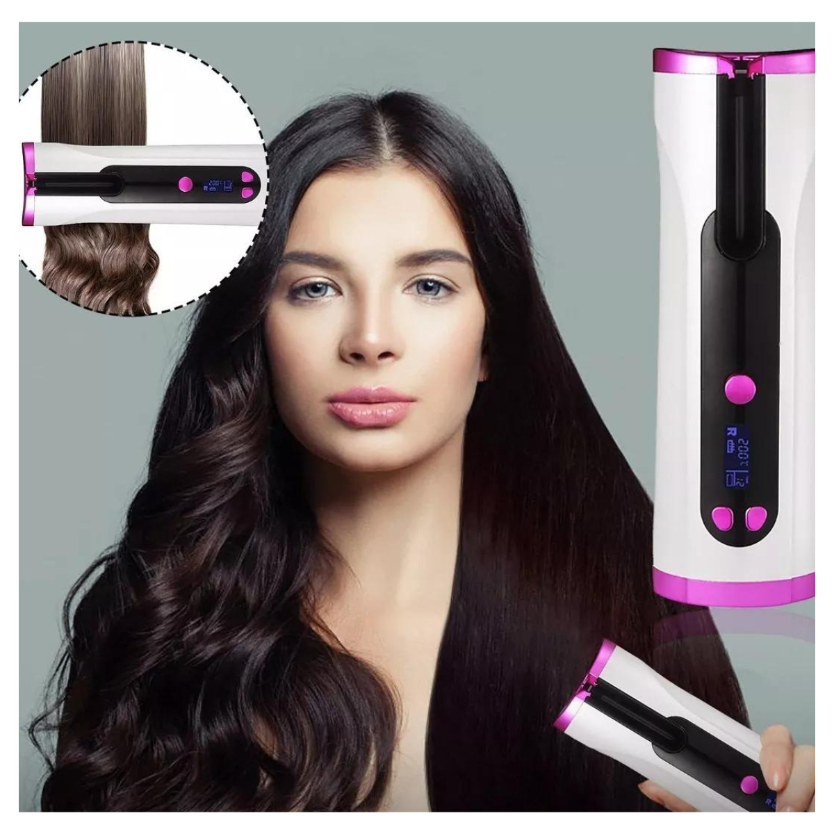ONDULADORA Y RIZADORA COMPACTA PREMIUM.