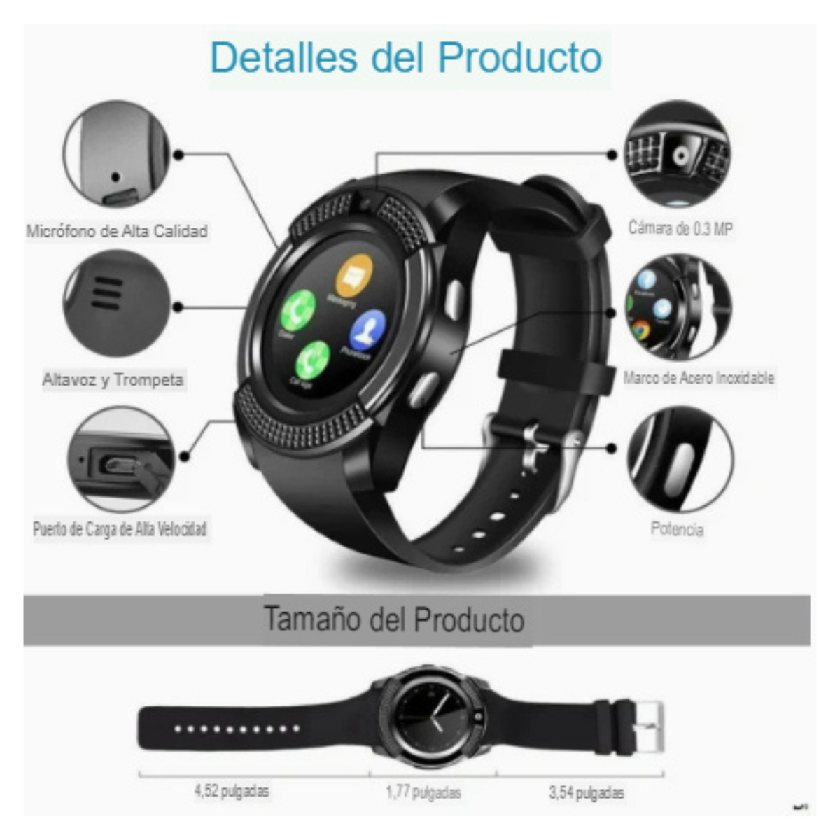RELOJ INTELIGENTE Z60.