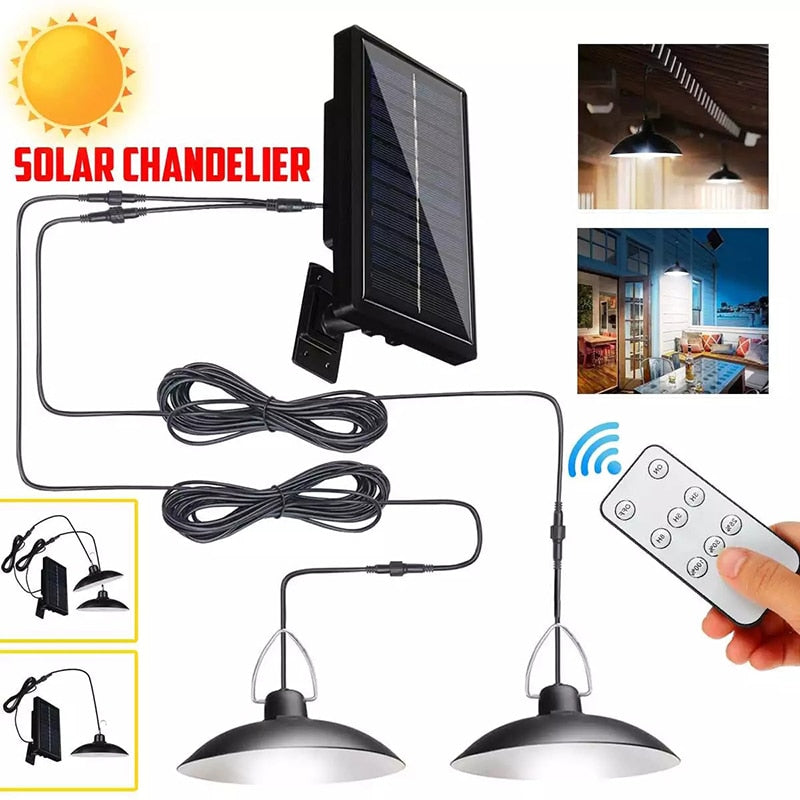 LAMPARA SOLAR COLGANTE DE 240 W