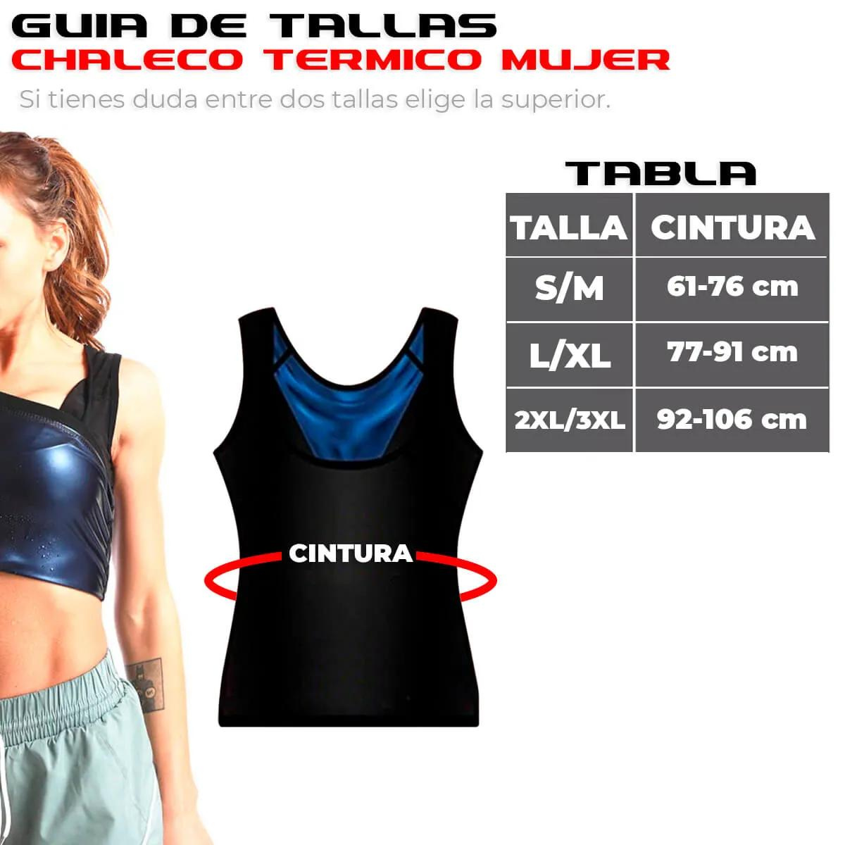 FAJA SAUNA REDUCTORA PARA MUJER.