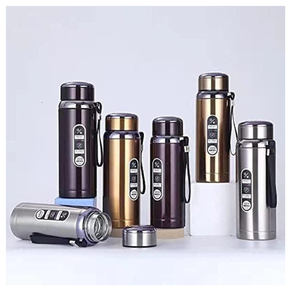 TERMO CONSERVADOR PARA CAMPING 800 ML.