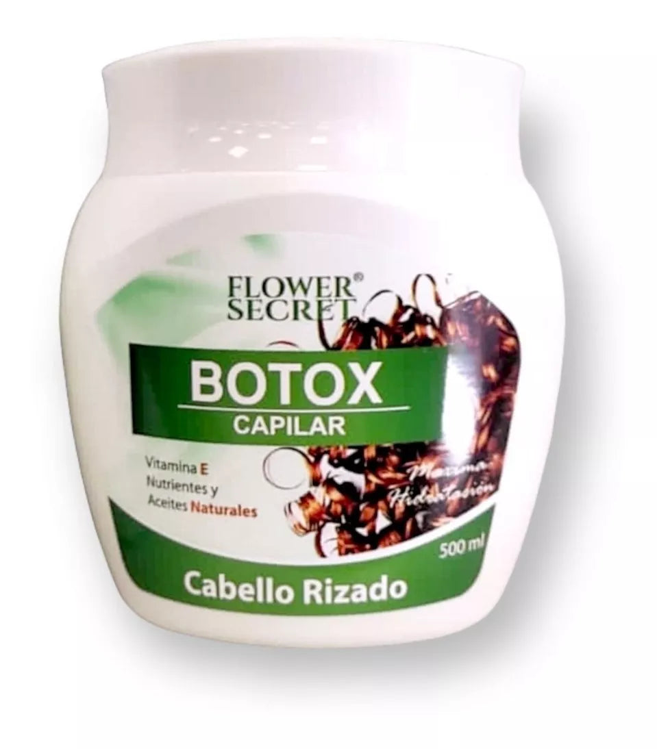 BOTOX CAPILAR CABELLO RIZADO 500 ML.