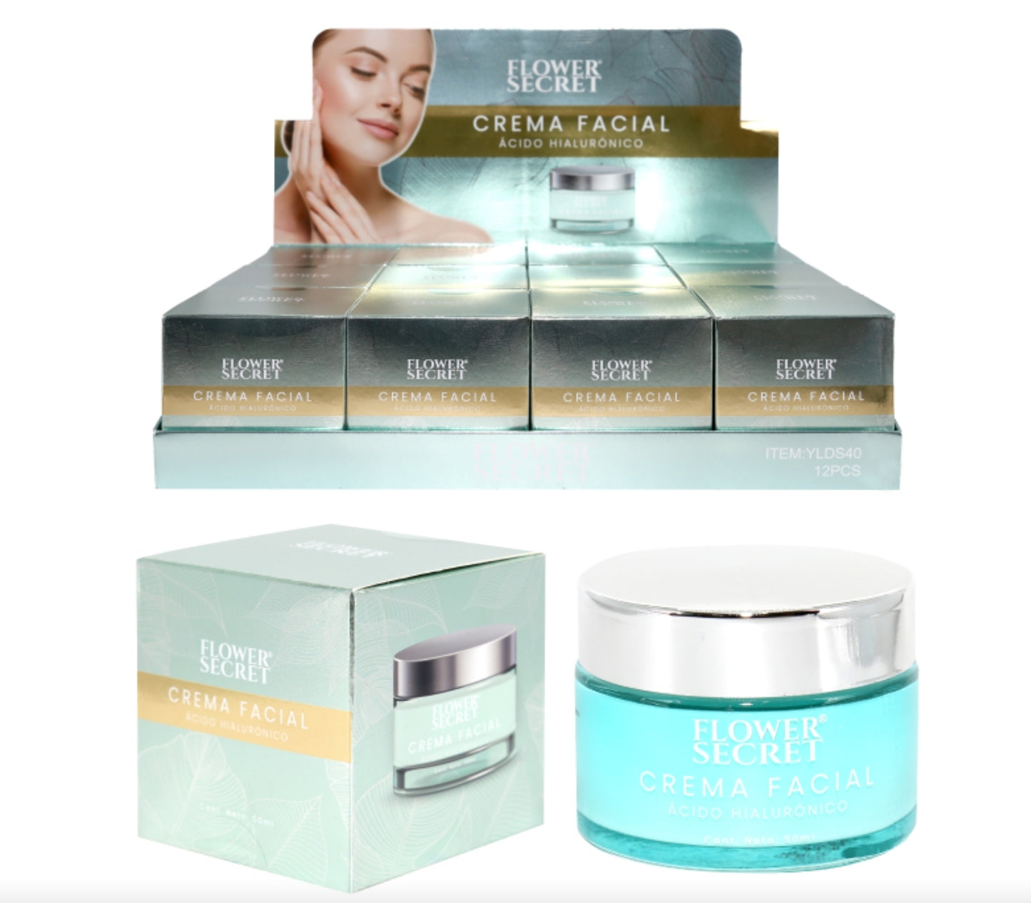 CREMA FACIAL AC HIALURONICO HIDRATANTE.