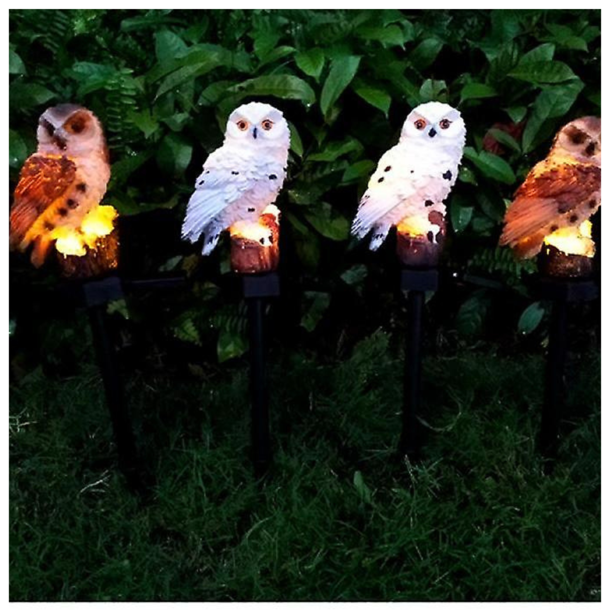 Luces Verticales Forma de Búhos-Lechuzas
