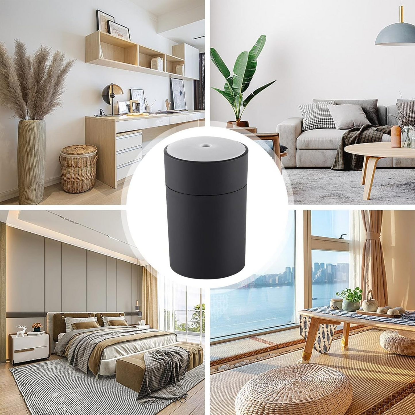 MINI HUMIDIFICADOR USB INALAMBRICO 200 ML.