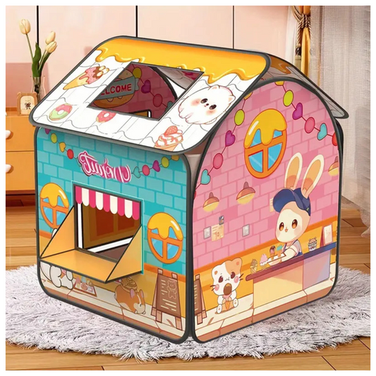 CARPA INFANTIL DE HELADERIA.