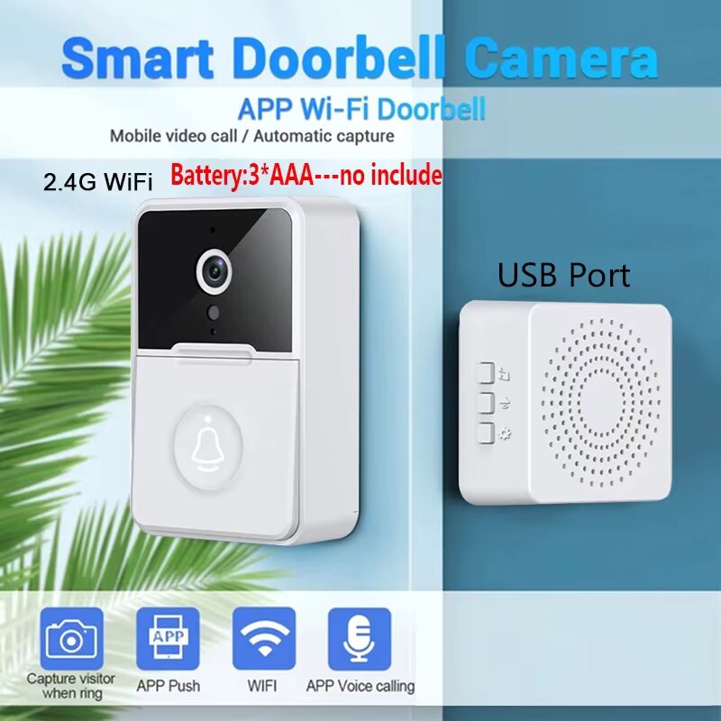 TIMBRE INALAMBRICO CON CAMARA WIFI
