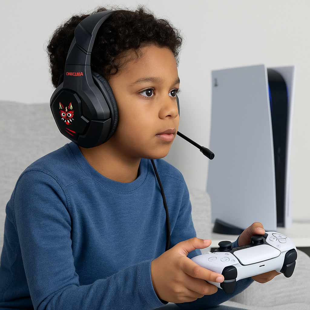 AUDIFONOS GAMER IMICE CON MICROFONO Y LUCES.