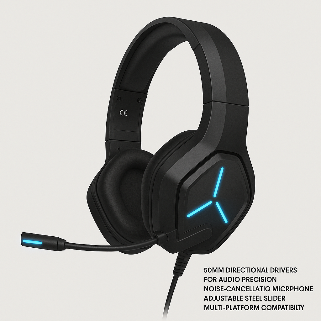 AUDIFONOS GAMER ONIKUMA X9 CON MICROFONO.