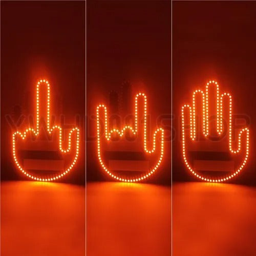 MANO LED EMERGENCIAS PARA AUTO.