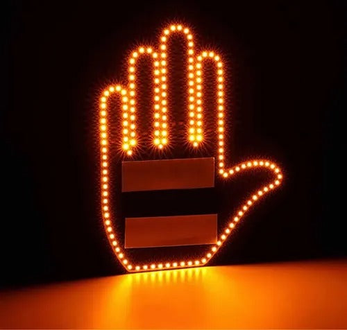 MANO LED EMERGENCIAS PARA AUTO.
