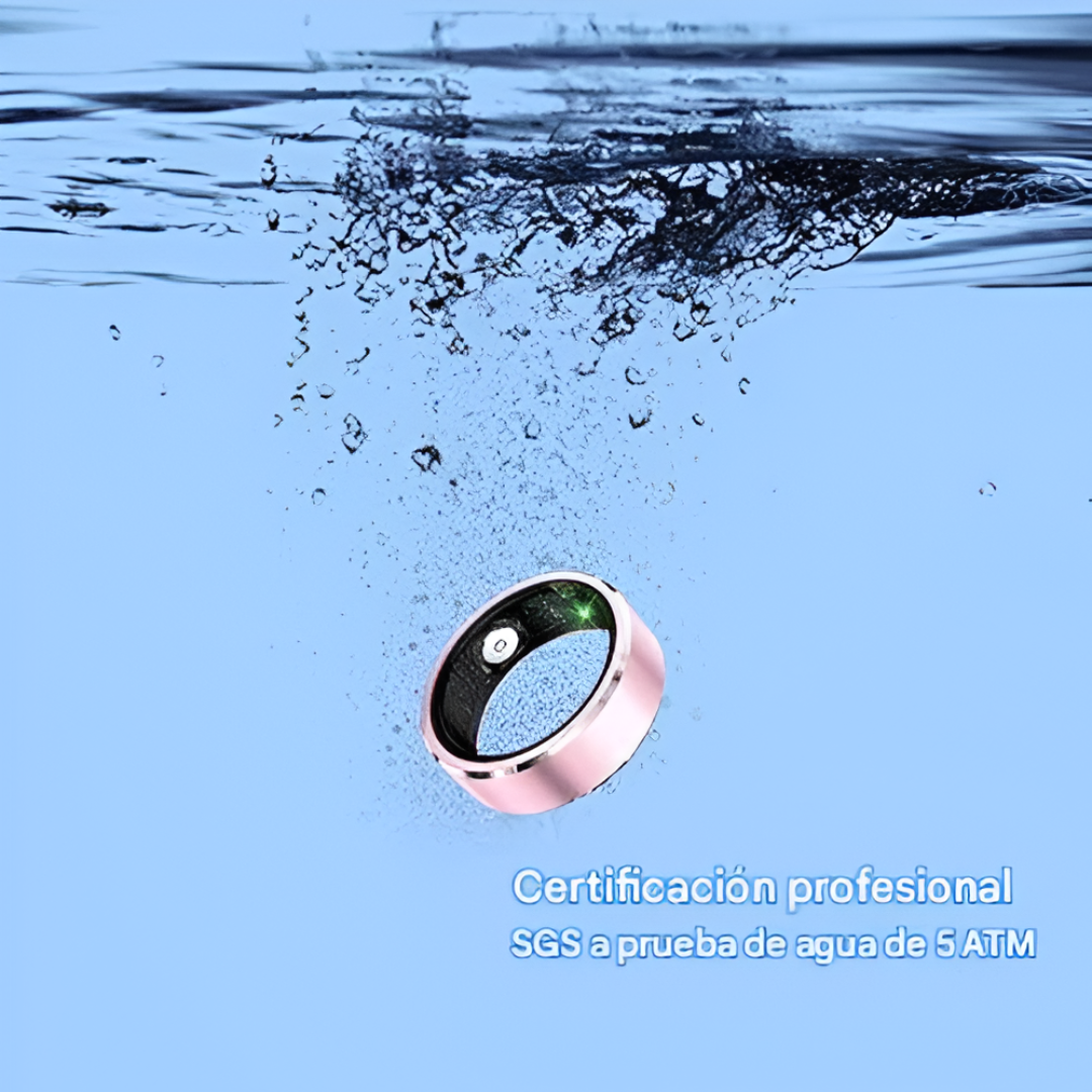 ANILLO INTELIGENTE SMART ROSADO.