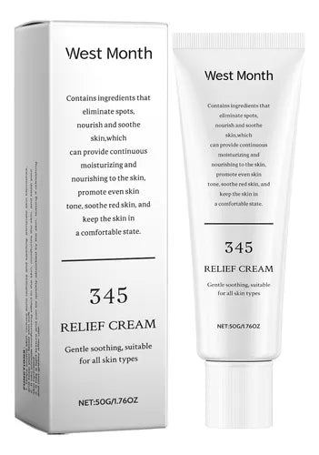 345 RELIEF CREMA REPARADORA HIDRATANTE.