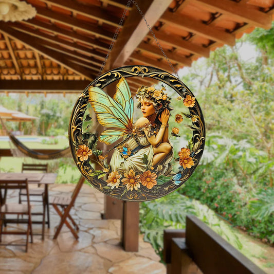 Adorno Colgante Acrílico Atrapasol Hada