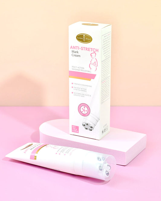 Crema Antiestrías Con Masajeador Roller