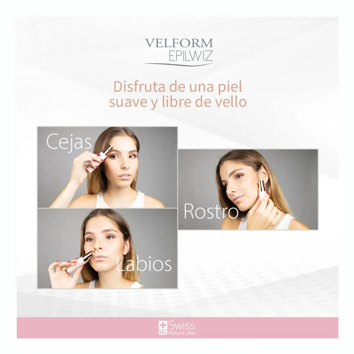 EPILWIZ DEPILADORA PORTÁTIL PARA VELLO FACIAL.