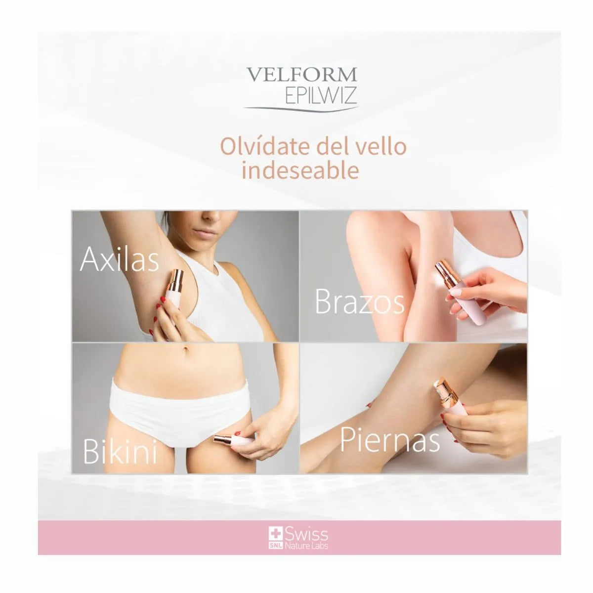 EPILWIZ DEPILADORA PORTÁTIL PARA VELLO FACIAL.