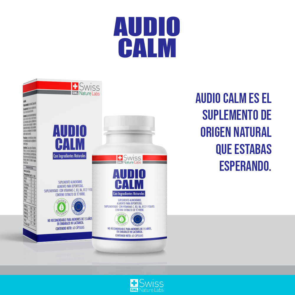 AUDIO CALM SUPLEMENTO PARA EL TINNITUS.
