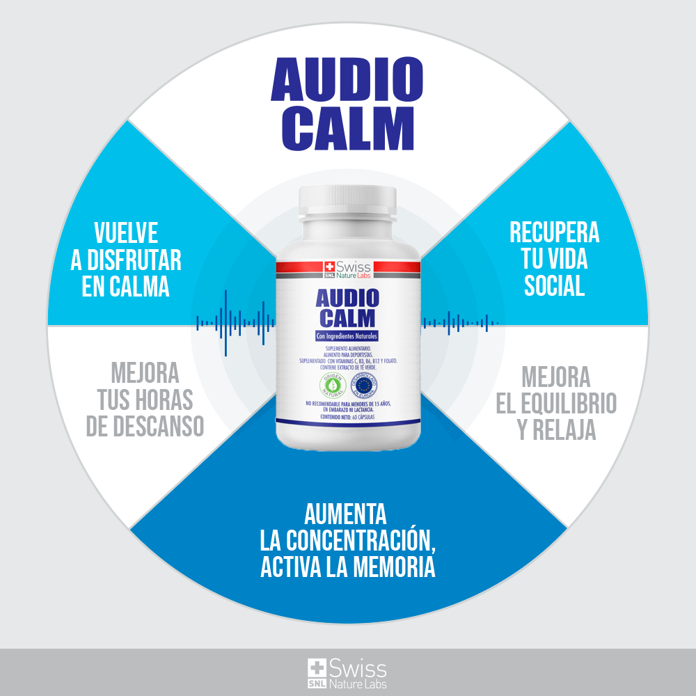 AUDIO CALM SUPLEMENTO PARA EL TINNITUS.