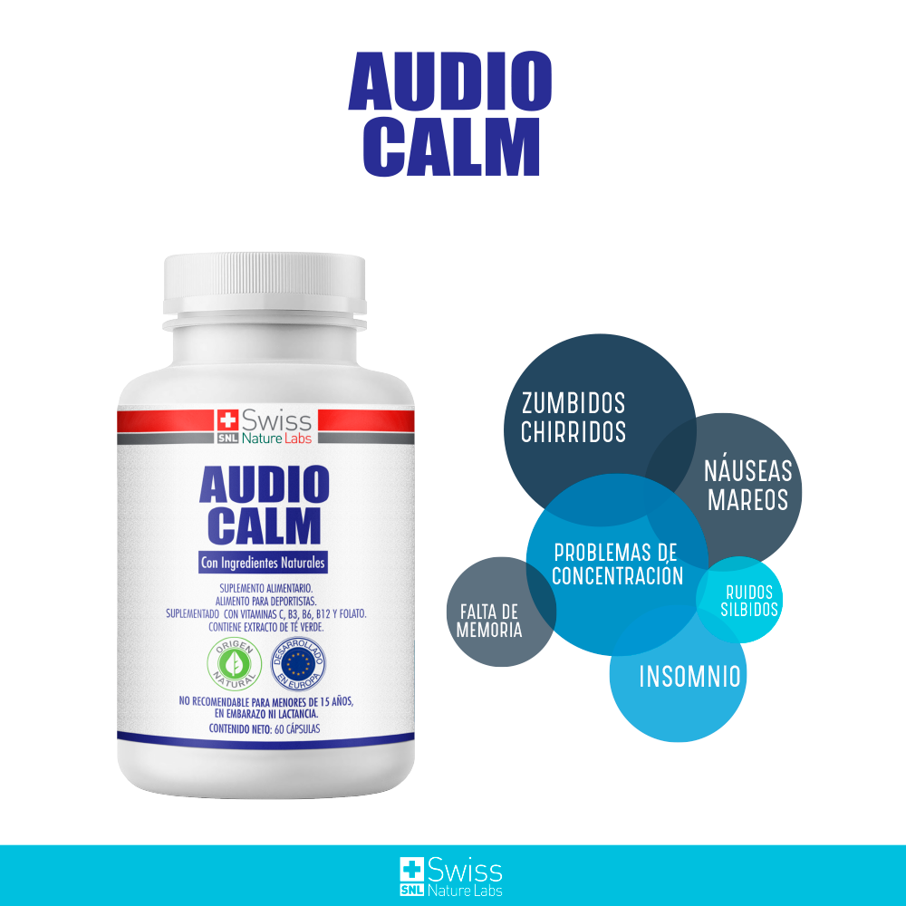 AUDIO CALM SUPLEMENTO PARA EL TINNITUS.