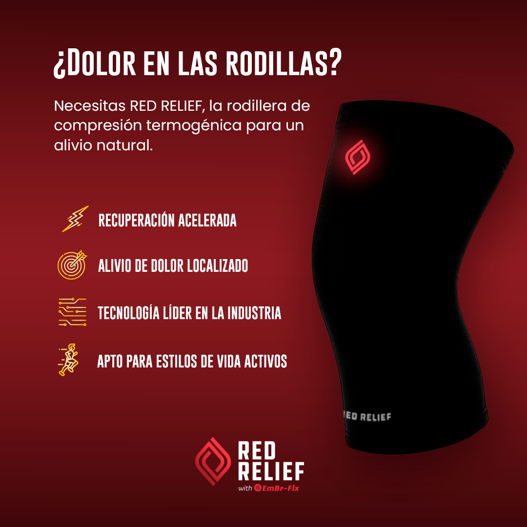 RED RELIEF RODILLERA TERMOGÉNICA.