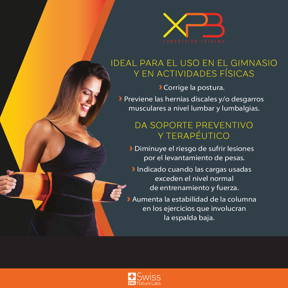 XTREME POPOWER BELT FAJA DE COMPRESION VN