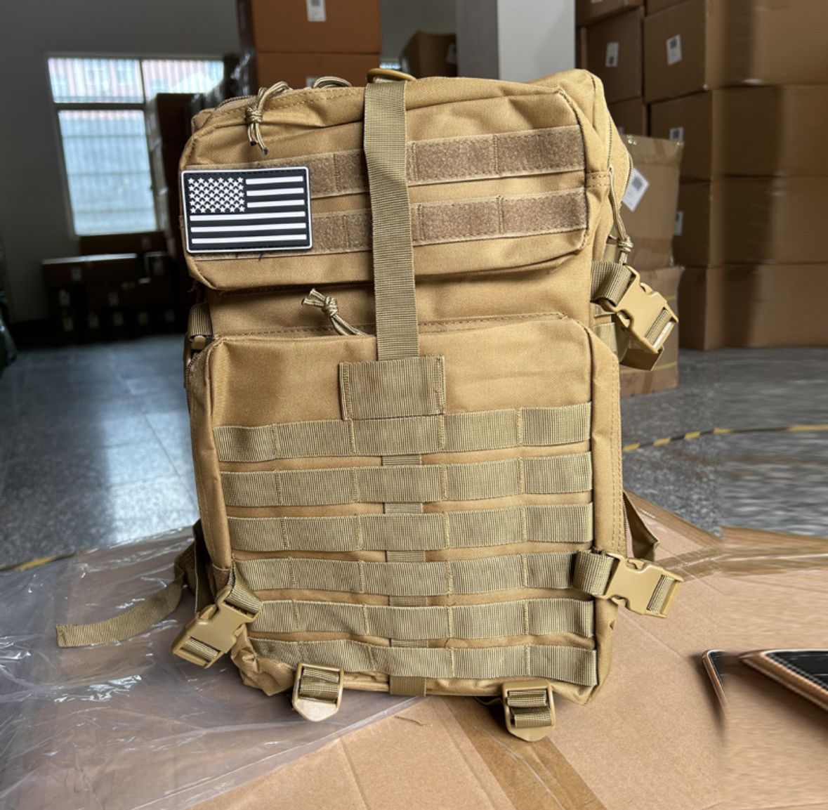 MOCHILA TACTICA PENTAGON DE 50 LITROS.