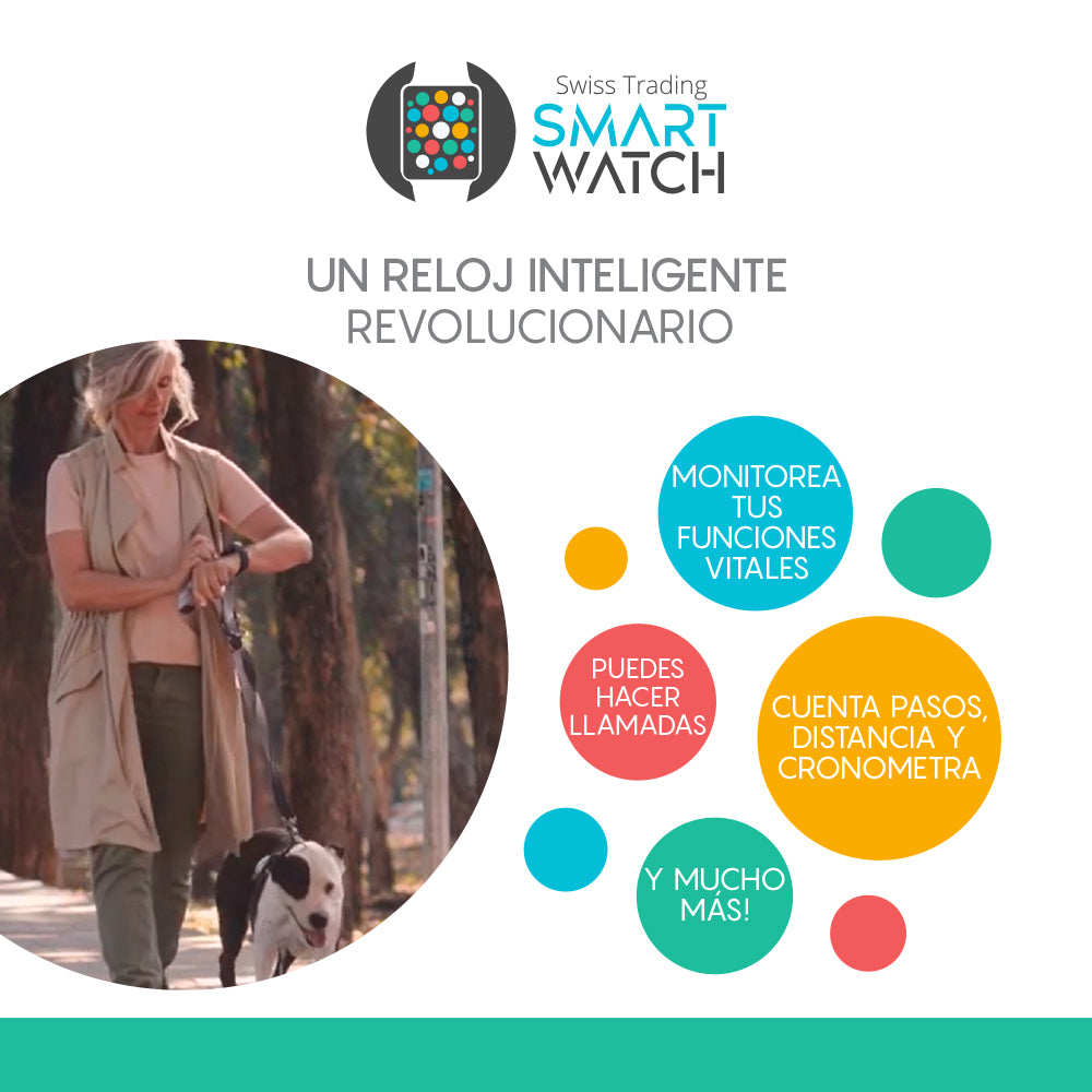 RELOJ SWISS TRADING SMART WATCH.