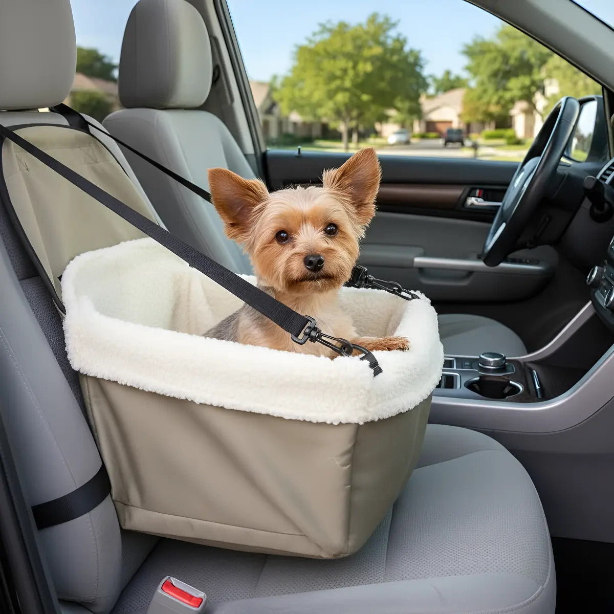 ASIENTO DE CARRO PARA MASCOTAS PREMIUM.