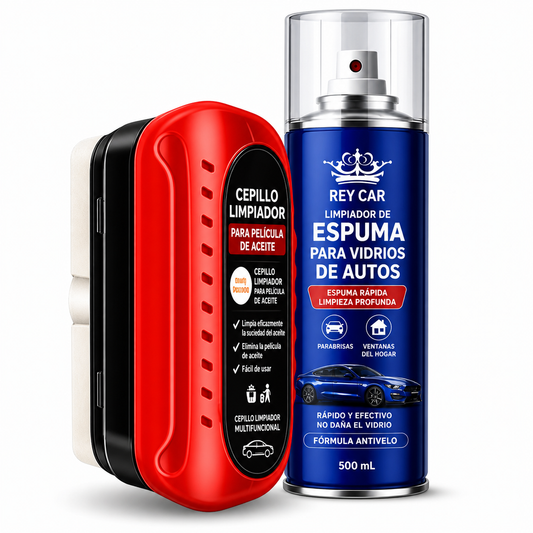 PACK CEPILLO + ESPUMA ANTIEMPAÑANTE