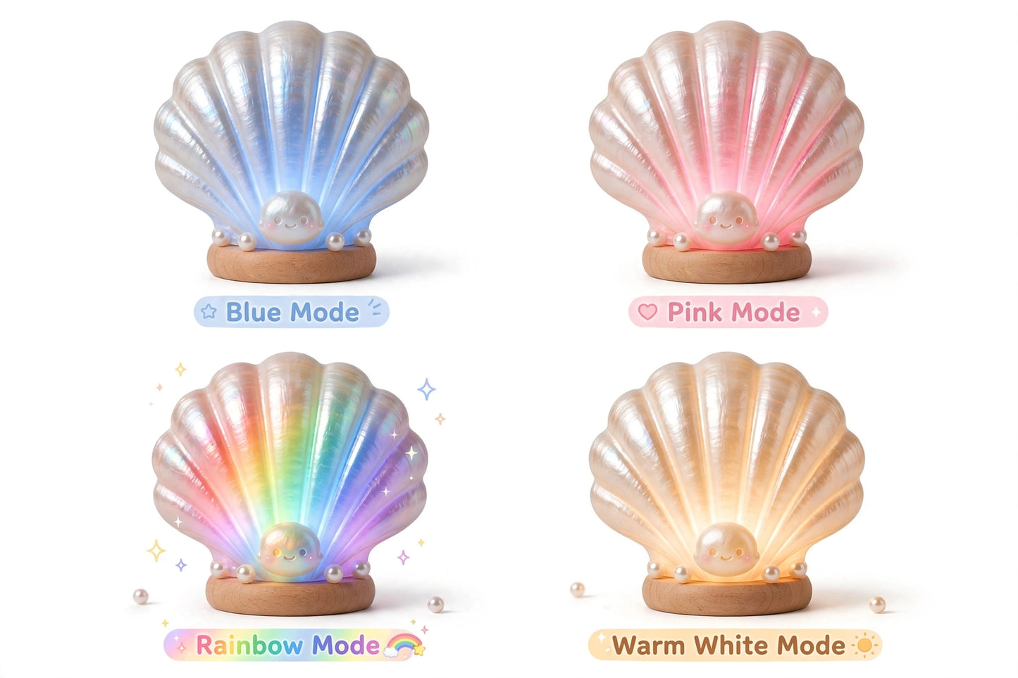 LAMPARA PERLA DEL MAR LED-RGB.