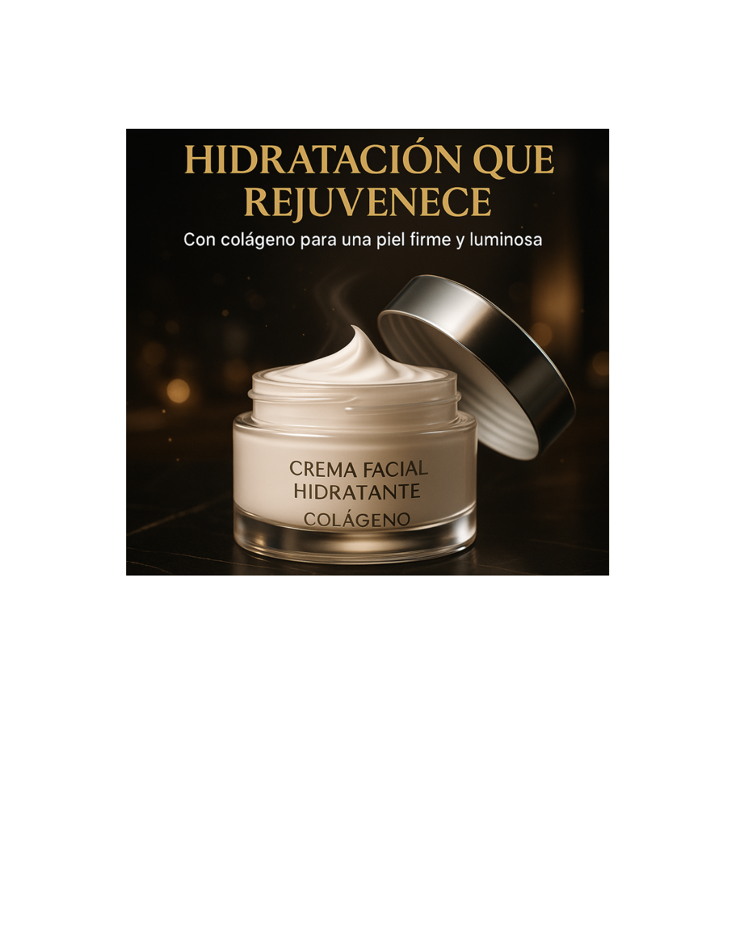 CREMA ANTIARRUGAS HIDRATANTE CON COLAGENO.