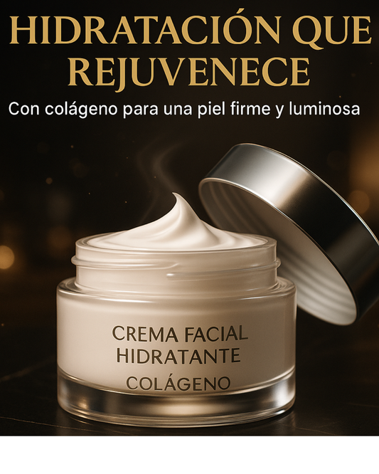 CREMA ANTIARRUGAS HIDRATANTE CON COLAGENO.