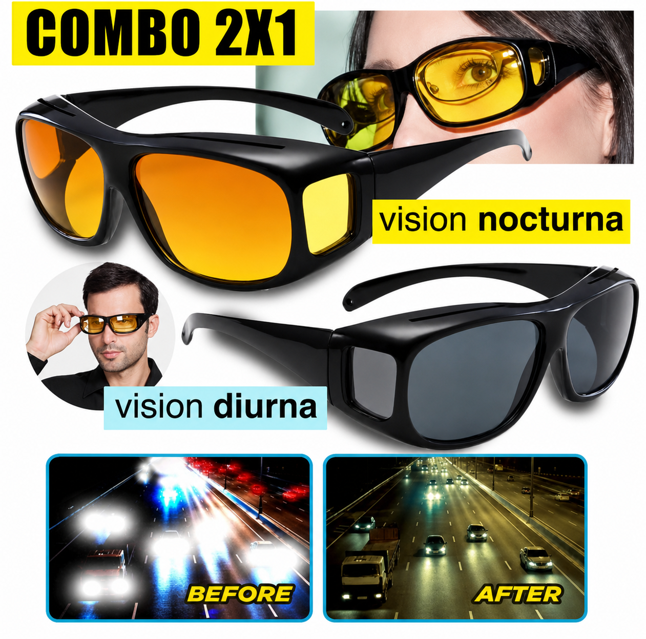 2X1 LENTES HD VISION (Americano)
