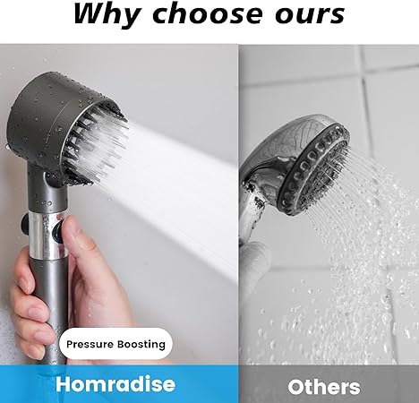 CABEZAL DE DUCHA  ALTA PRESION 4 EN UNO