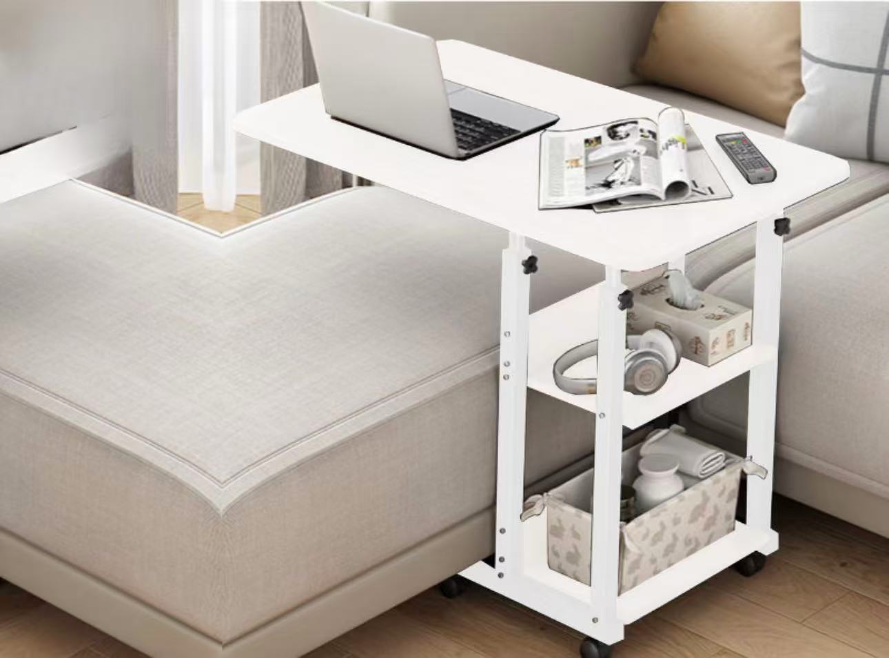 Mesa auxiliar ajustable